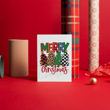 Load image into Gallery viewer, Cozy Christmas | Handmade Christmas Greeting Card Set
