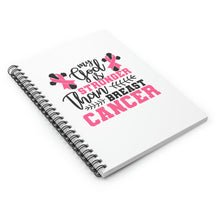 Load image into Gallery viewer, Breast Cancer Stationery | Spiral Notebook - Ruled Line
