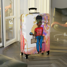 Load image into Gallery viewer, Travel Babe Luggage Cover
