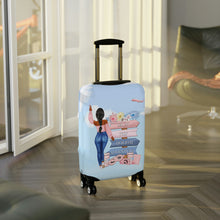 Load image into Gallery viewer, Travel Girl Luggage Cover | Pink
