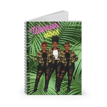 Load image into Gallery viewer, Warrior Vibes III | Spiral Notebook - Ruled Line
